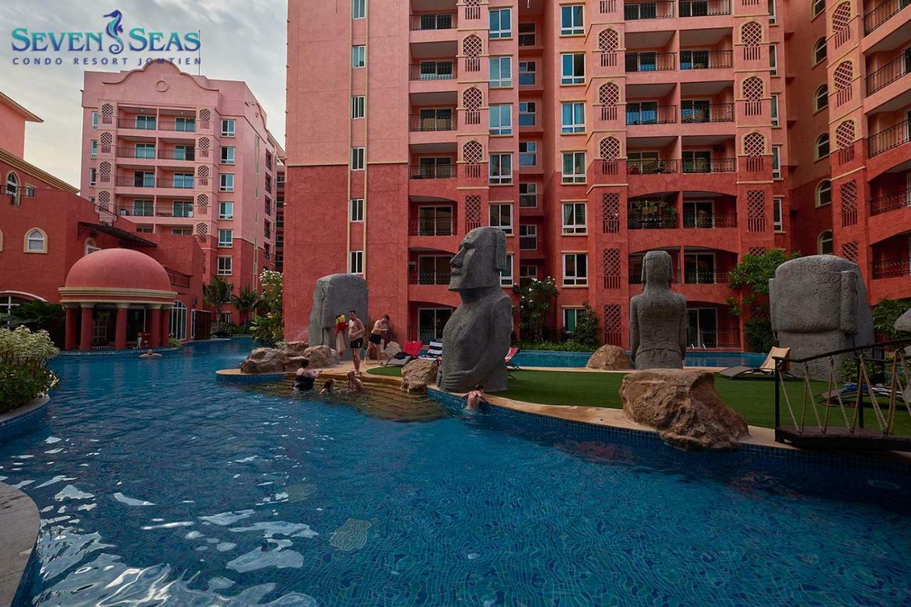 Seven Seas Condo Resort By Jay Jay ジョムティエンビーチ エクステリア 写真
